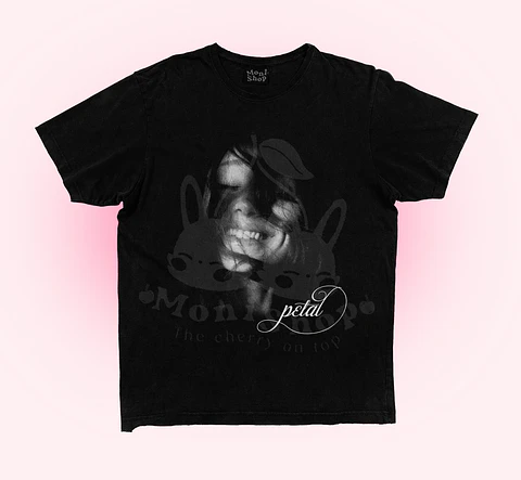 Polera 'petal' 