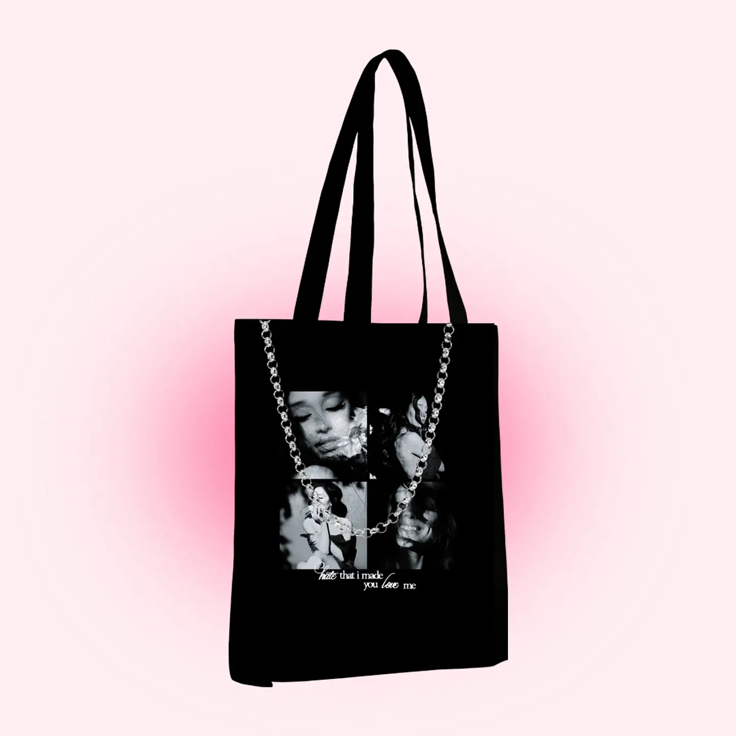 Tote bag Ariama 'hate that i made you love me' 2