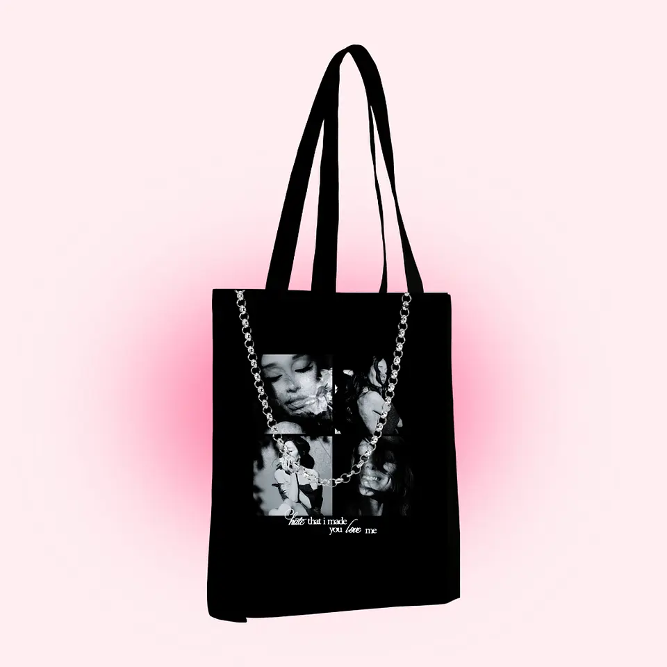 Tote bag Ariama 'hate that i made you love me' 2