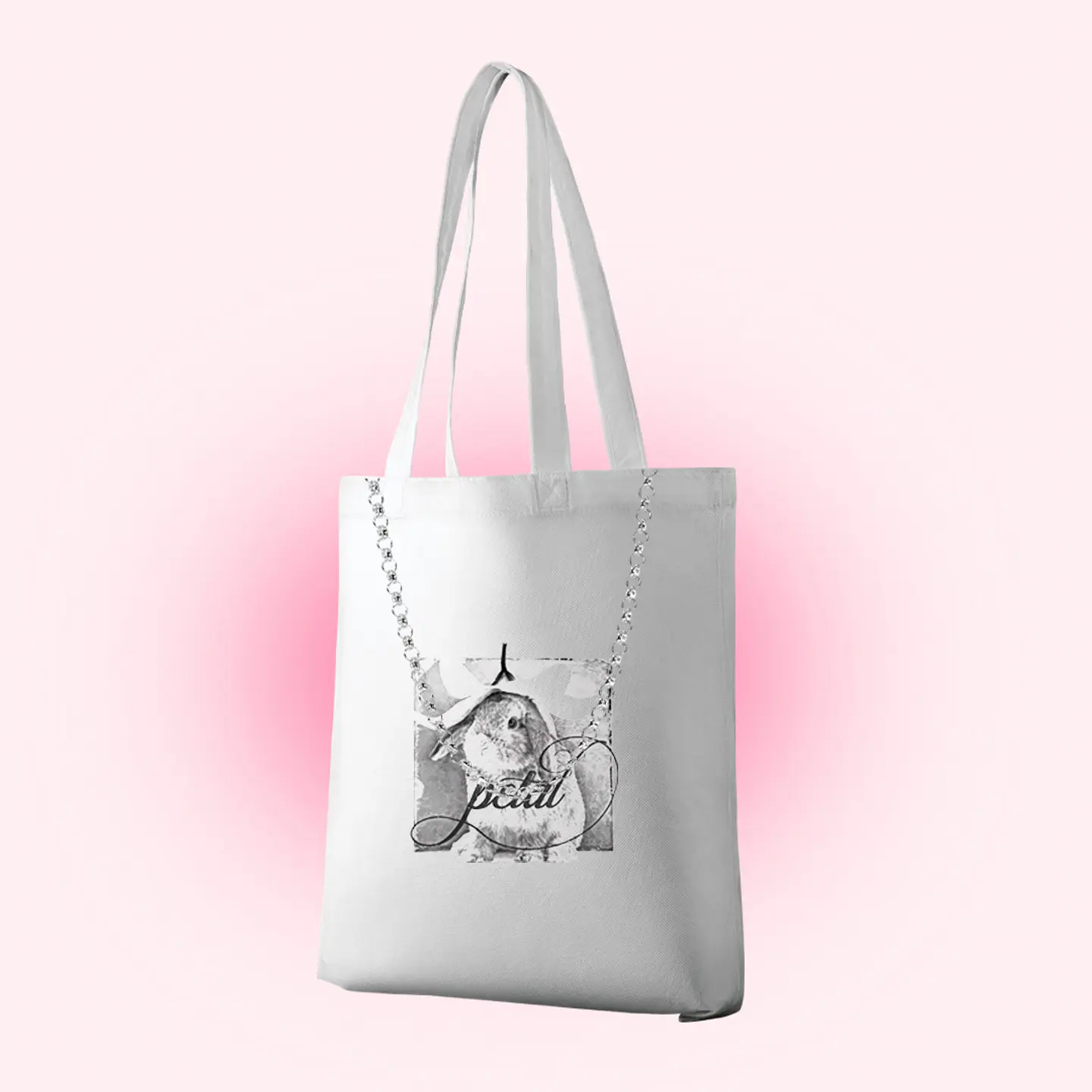 Tote bag Ariana 'petal bunny' 1