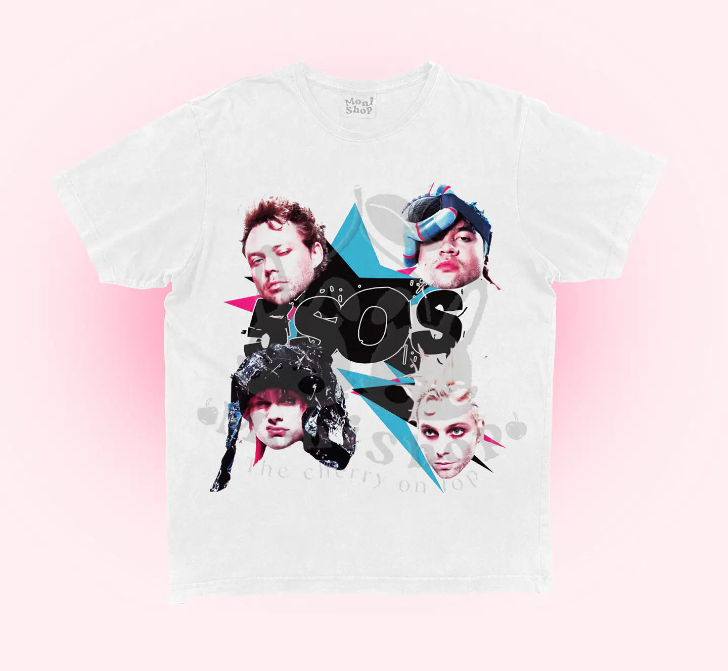 Polera 5SOS star 1