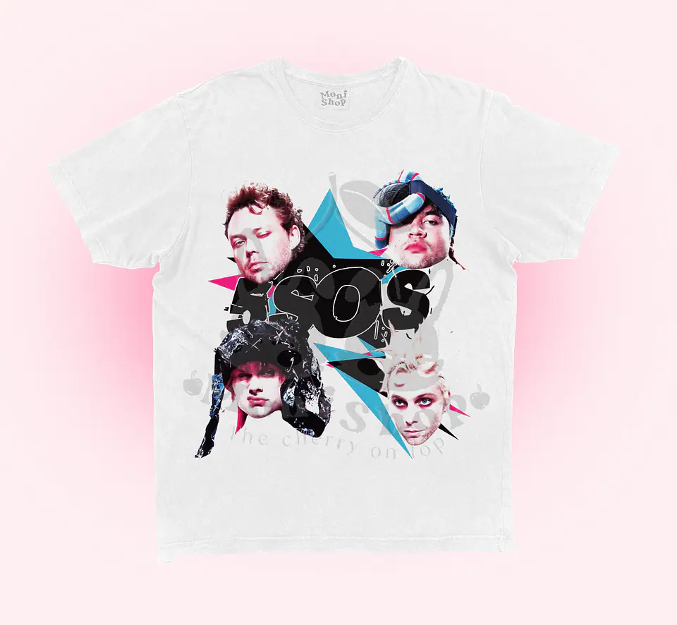 Polera 5SOS star 1