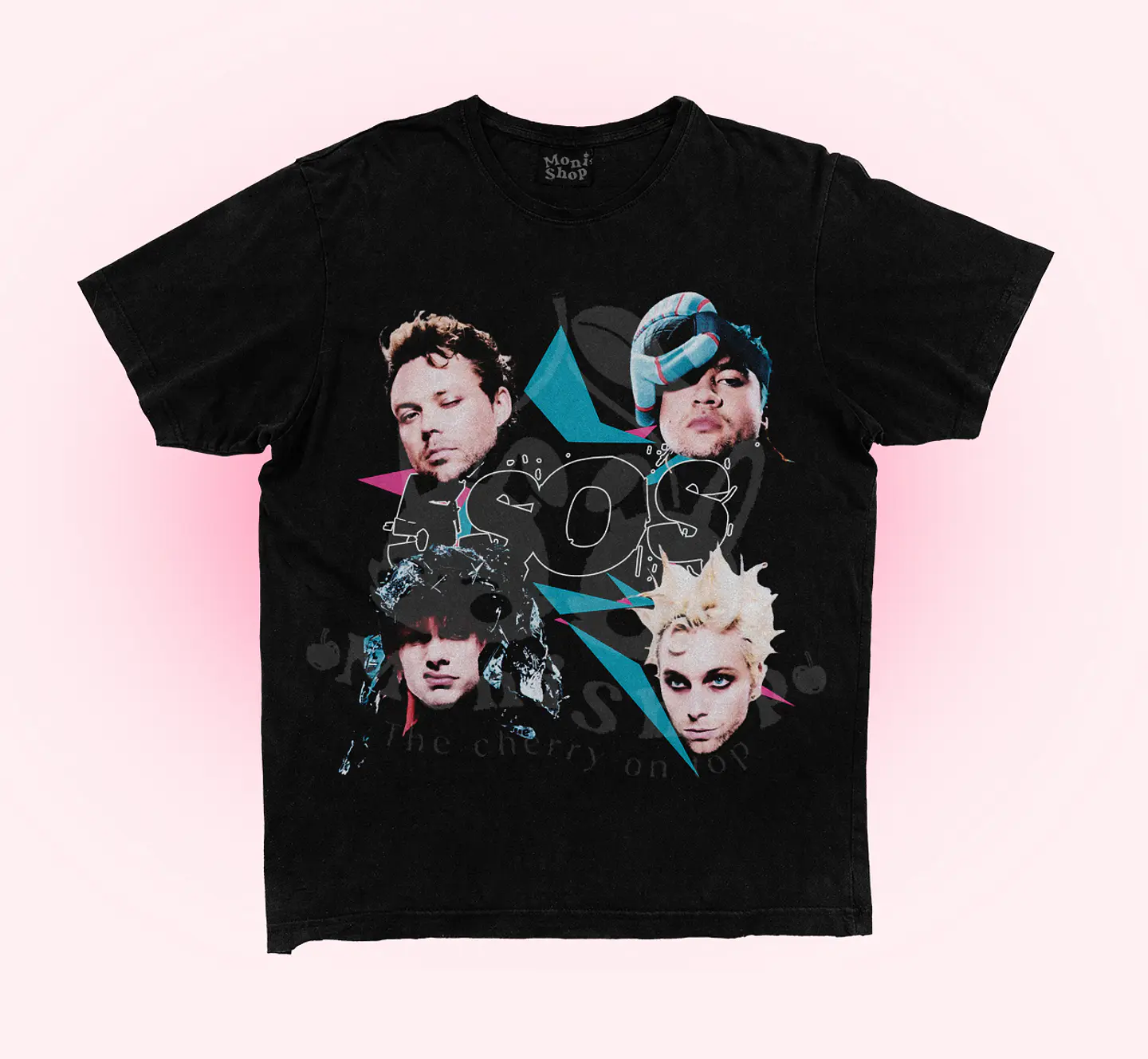 Polera 5SOS star 2