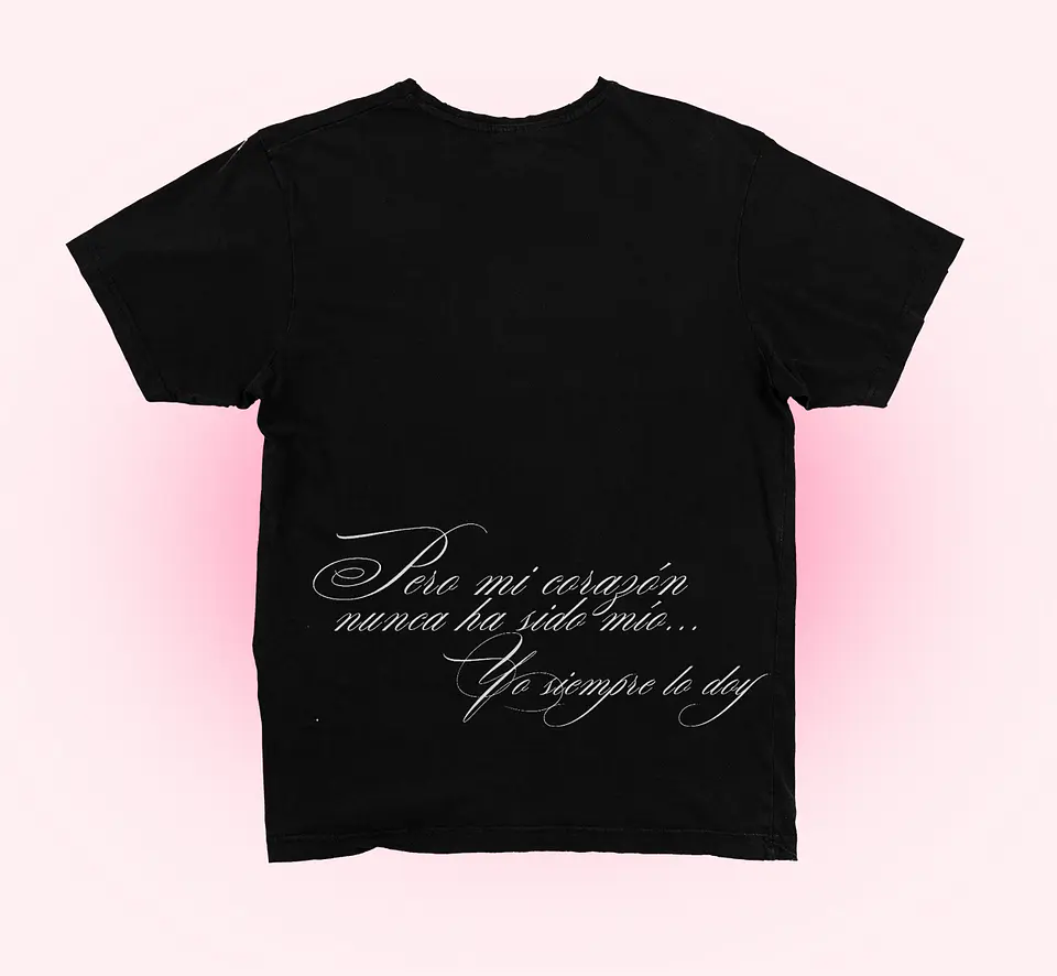 Polera Rosalía 'reliquia' 2