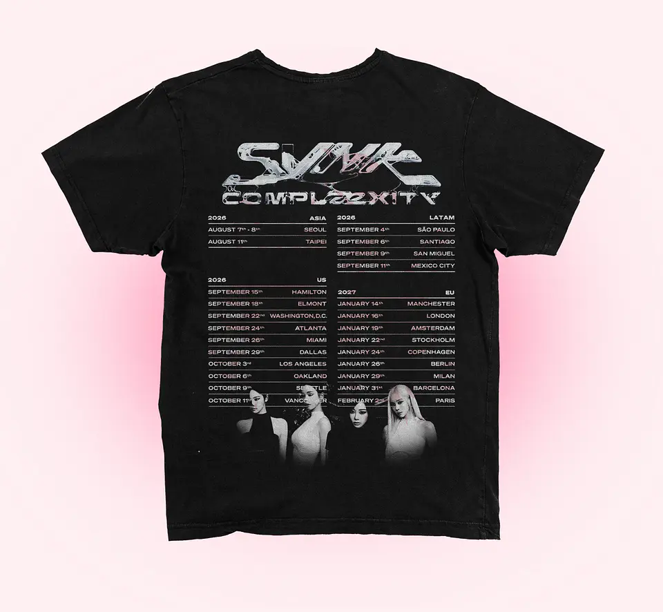 Polera Aespa SYNK tour 5