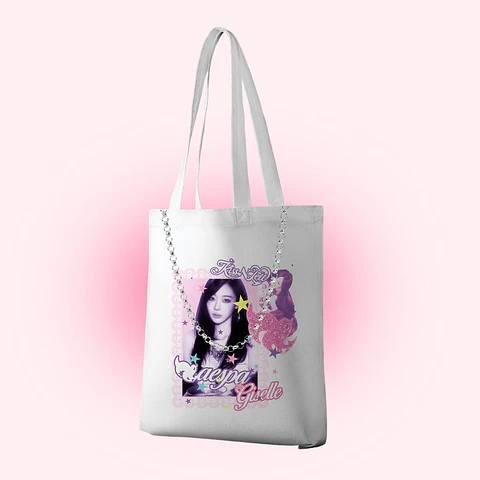 Tote bag Aespa kiss & tell 