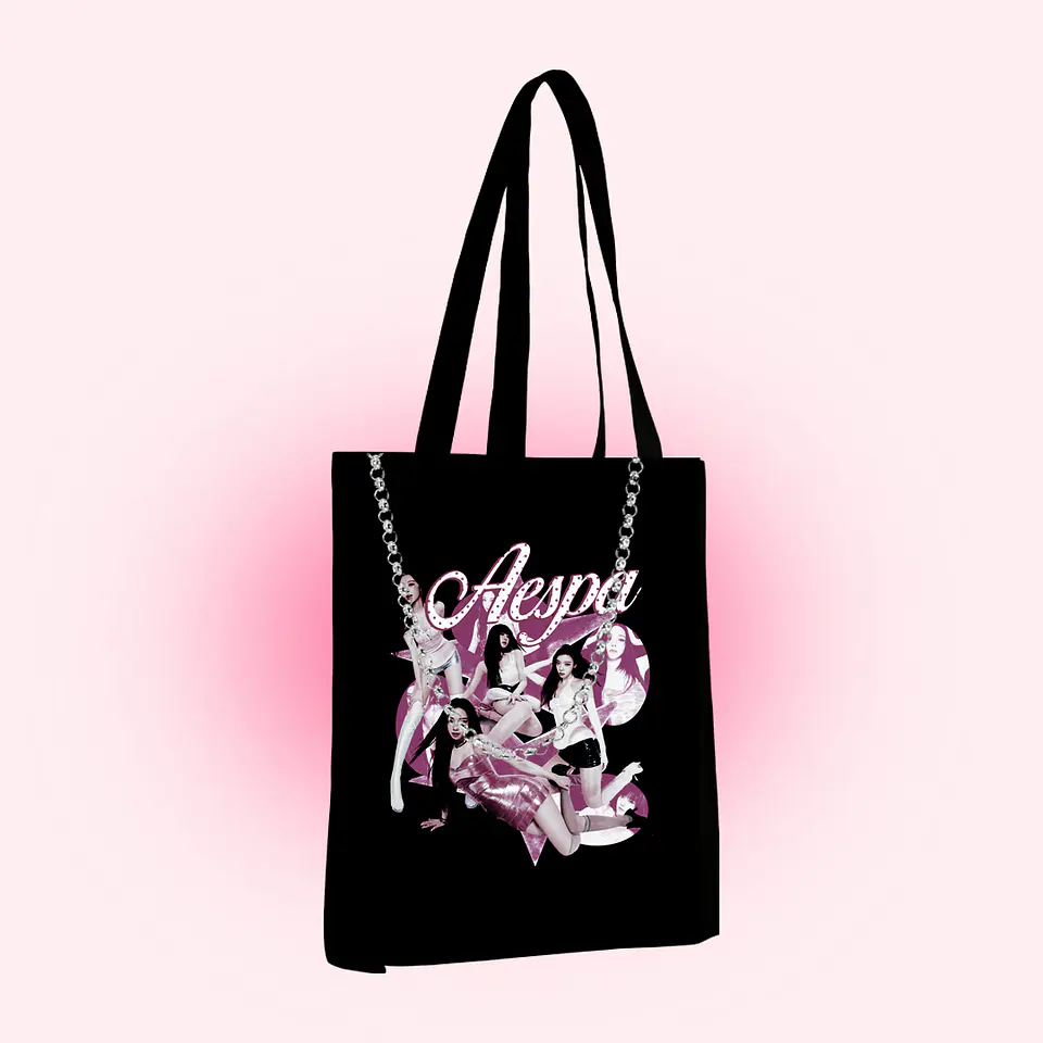 Tote bag Aespa kiss & tell  2