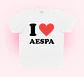 Polera I <3 AESPA  - Miniatura 1
