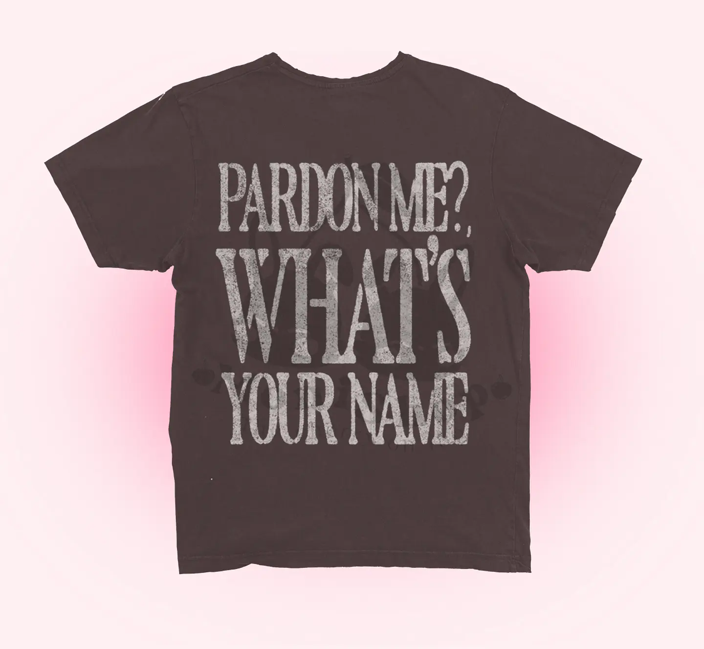Polera 'What's your name?' 2