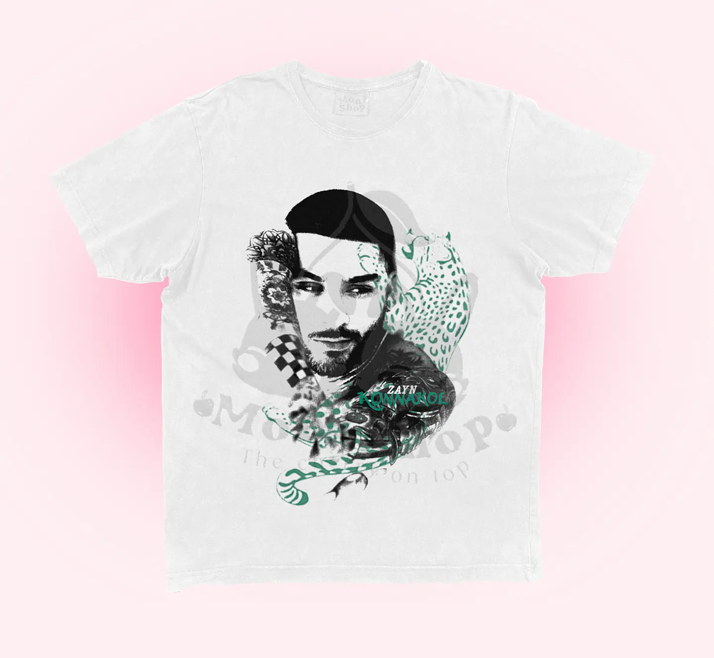 Polera 'green konnakol' 1