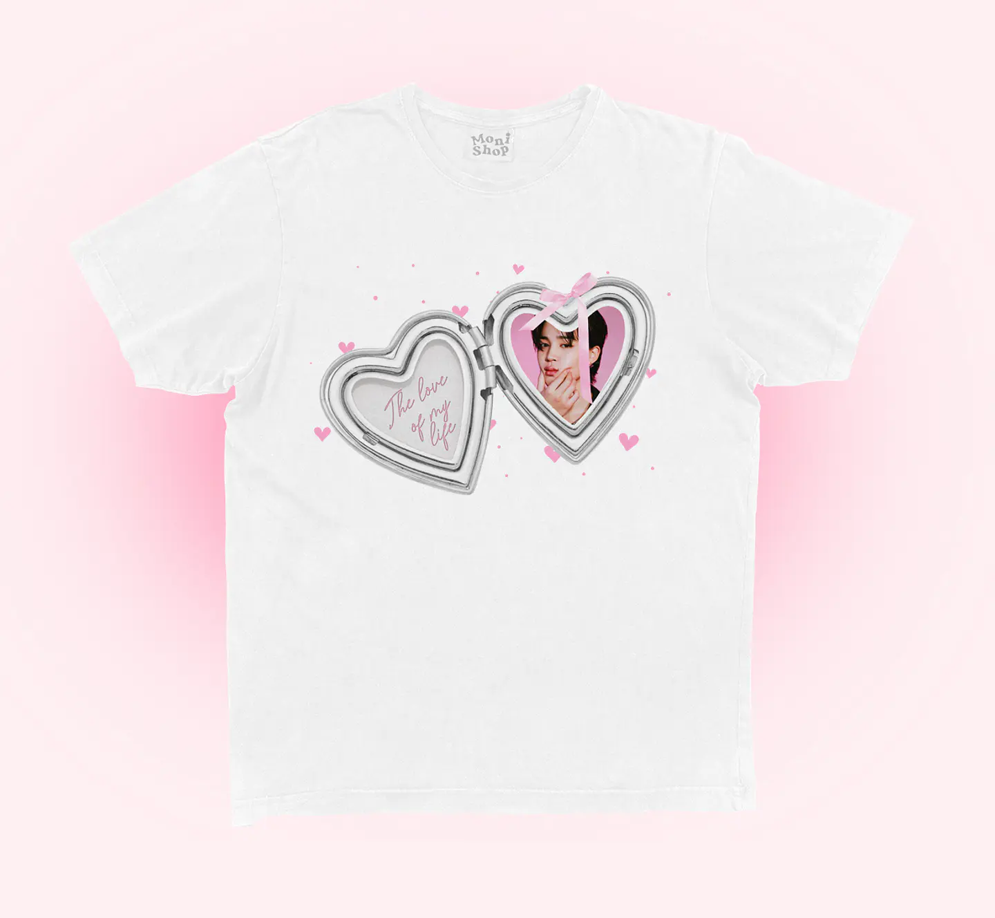 Polera 'the love of my life' personalizable 1