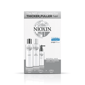 Trial Kit Nioxin Sistema 1 Cabellos Naturales /Debilitamiento Leve