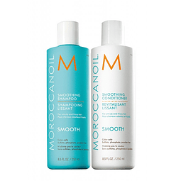 Duo Pack Smooth Moroccanoil con Aminorenew 