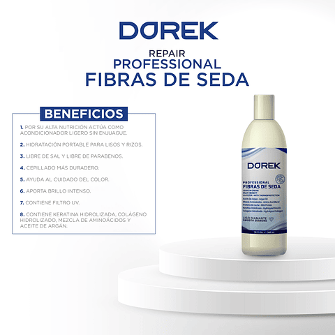 Repair - Professional Fibras De Seda / Leave In Cream Liso Diamante 300ML