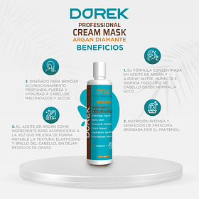 Professional Cream Mask Argan Diamante 300 ML