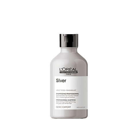 Shampoo Cuidado Cabello Blanco O Con Canas Silver 300 ML