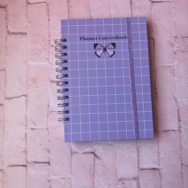 Planner Universitario Lila