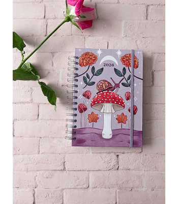 Planner Minimalista 2026 portada Caracol