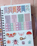 Planner Minimalista 2026 portada Mariposas Nocturnas