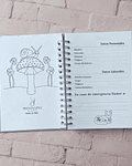 Planner Minimalista 2026 portada Mariposas Nocturnas