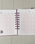 Mini Planner a6 perritos salchicha elegantes