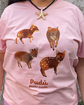 Polera de algodón Estampada Pudús