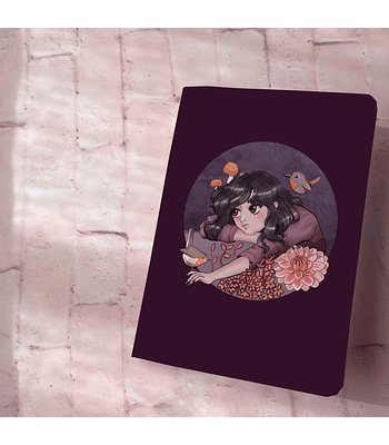 Libreta a5 Tapa blanda Fungi Chucao