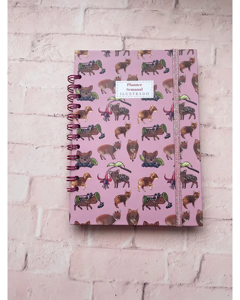 Planner Semanal Ilustrado Pudúes Chilco