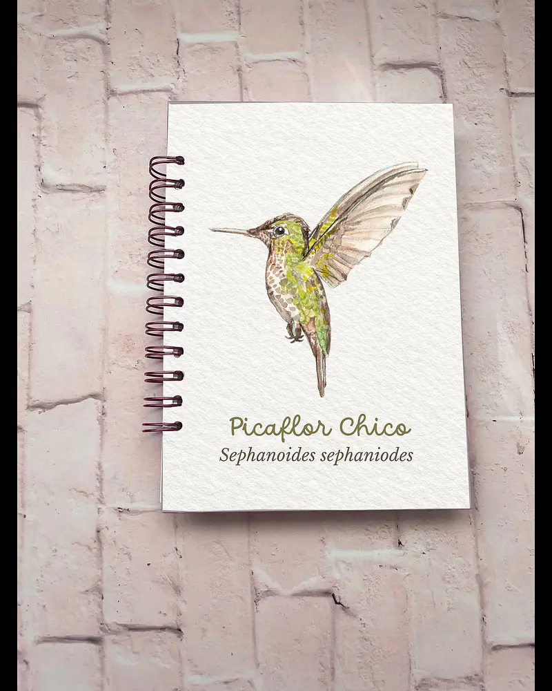 Cuaderno Picaflor Chico Acuarela a5