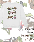 Polerón Polo Estampado Pudús Maqui y Chilco