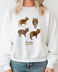 Poleron Polo estampado pudus ilustrados