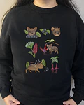 Polerón Polo Estampado Pudús Maqui y Chilco