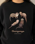 Poleron Polo estampado Chungungos Ilustrados, fauna chilena