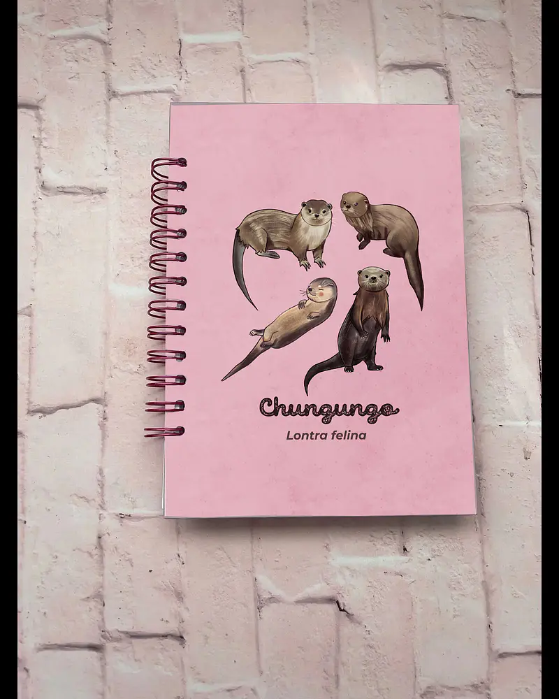Cuaderno Chungungos Ilustrados a5