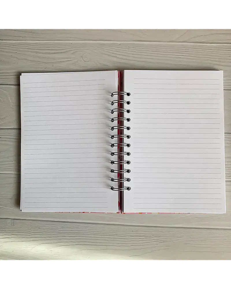 Cuaderno Chungungo y flores a5
