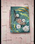 Cuaderno Chungungo y flores a5