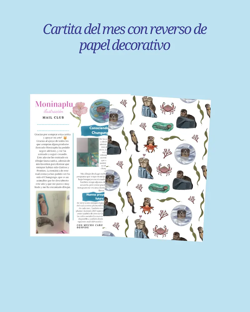 Mail club Septiembre(Solo dentro de Chile)
