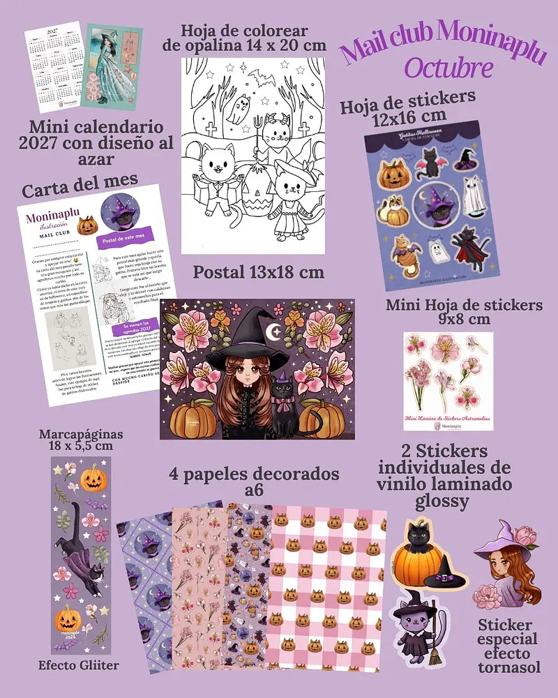 Mail club Octubre(Solo dentro de Chile)