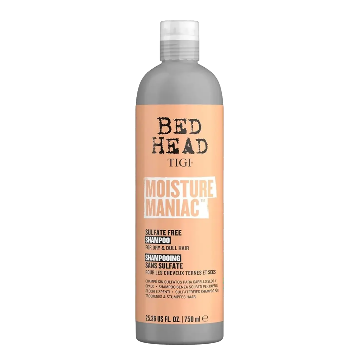 Bed Head TIGI Moisture Maniac Shampoo 750ml 1