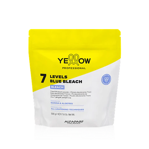 Yellow Professional 7 Levels Blue Bleach 500gr
