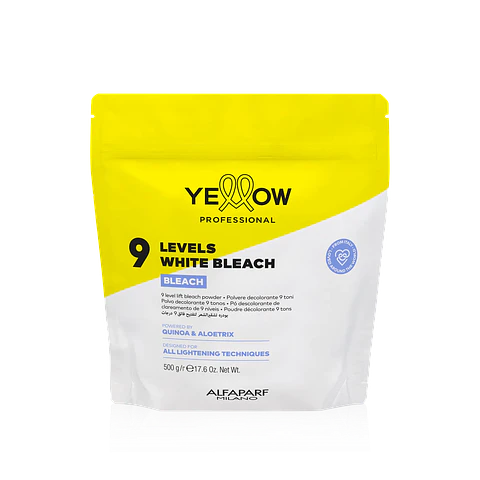 Yellow Professional 9 Levels White Bleach 500gr
