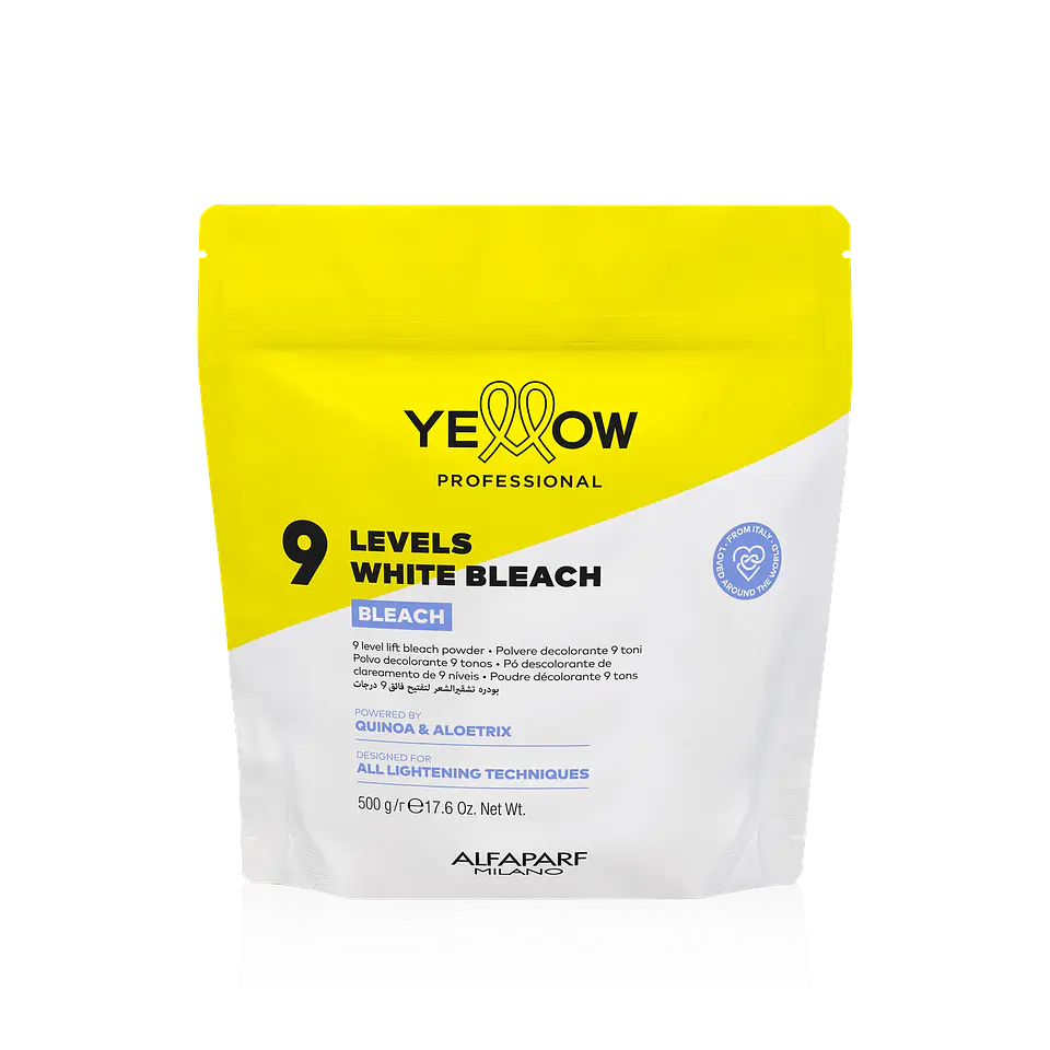 Yellow Professional 9 Levels White Bleach 500gr 1