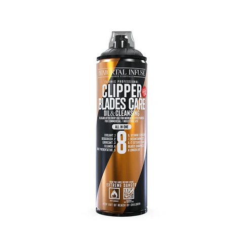Immortal NYC Clipper Blades Care Oil & Cleansing 8 en 1 500 ml