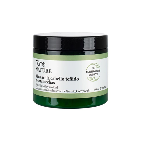 Tahe Nature Mascarilla Cabello Teñido o con Mechas 400ml