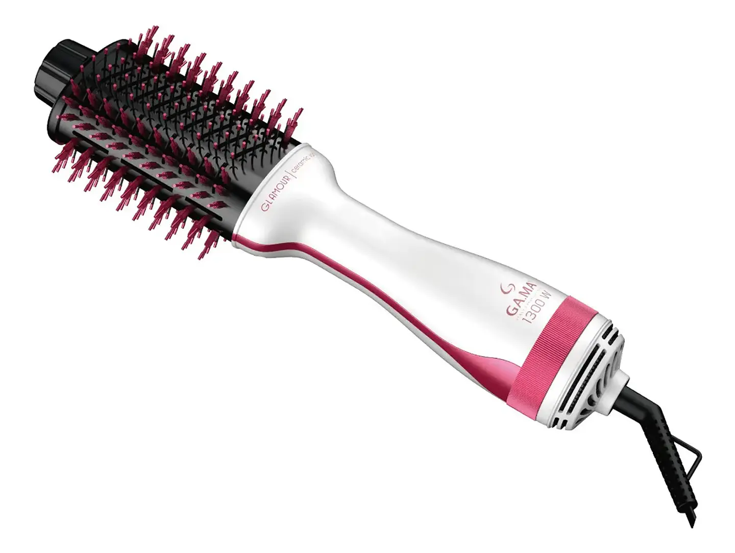 GA.MA Glamour Ceramic Ion Cepillo Secador Modelador 1300W 1