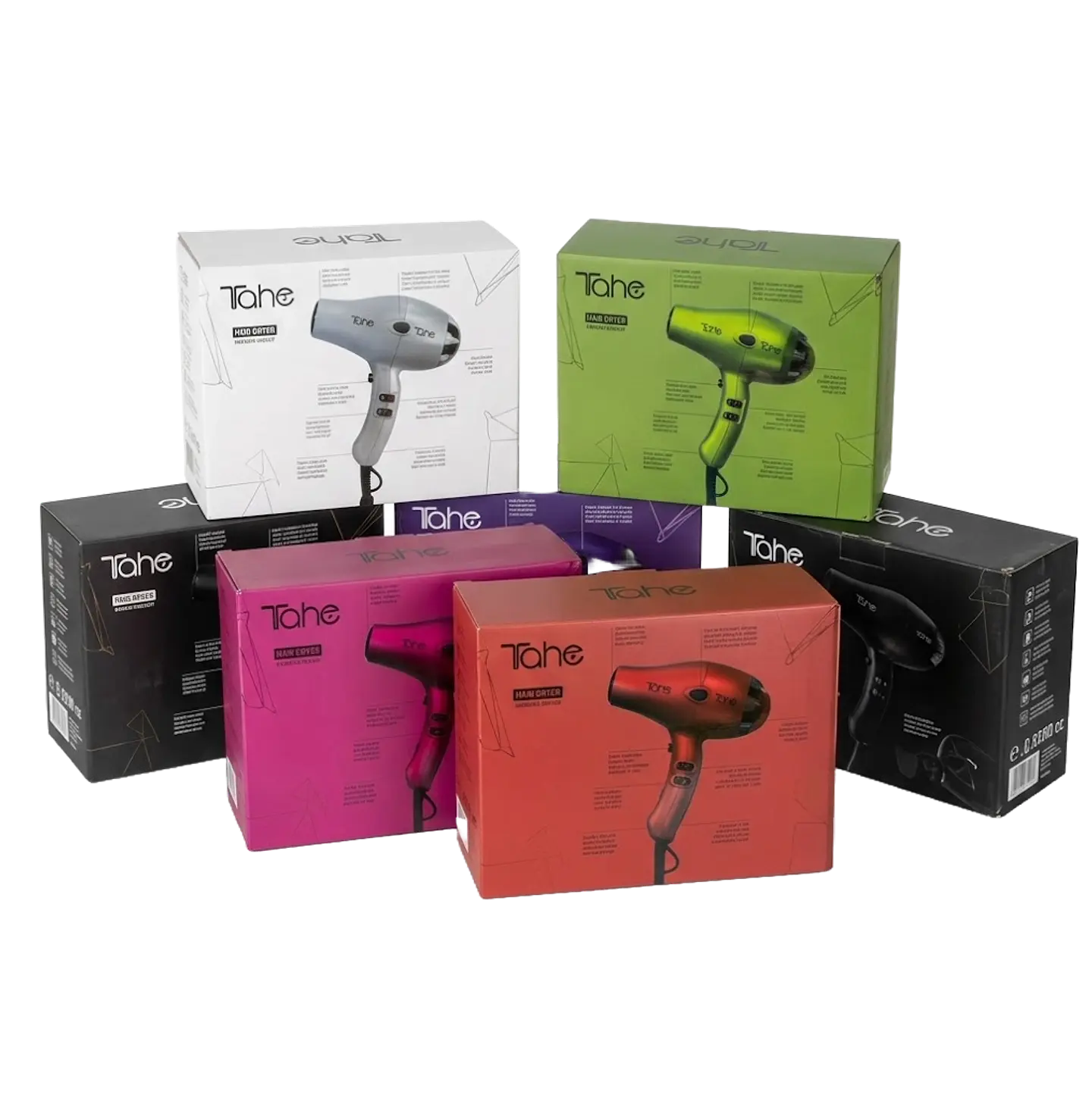Tahe Compact Secador de Pelo 2000W — Rojo 2