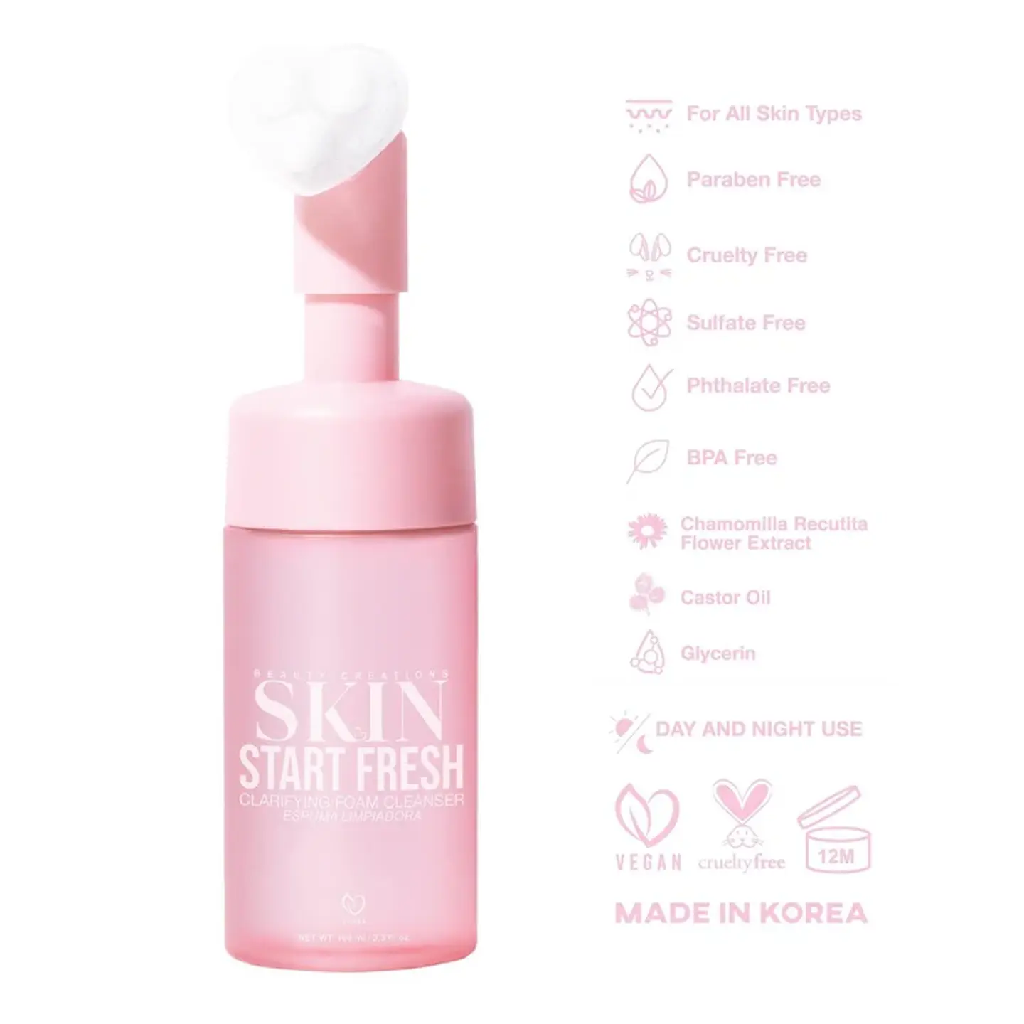 Beauty Creations Start Fresh Clarifying Foam Cleanser 2