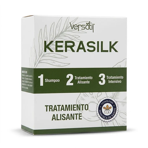 Versátil Kit Alisante Kerasilk 3 pasos