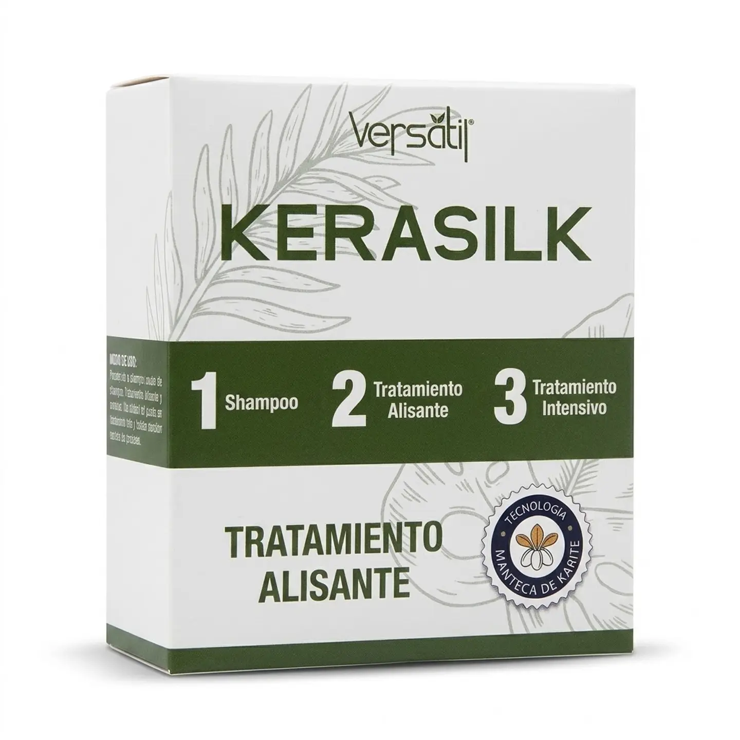Versátil Kit Alisante Kerasilk 3 pasos 1