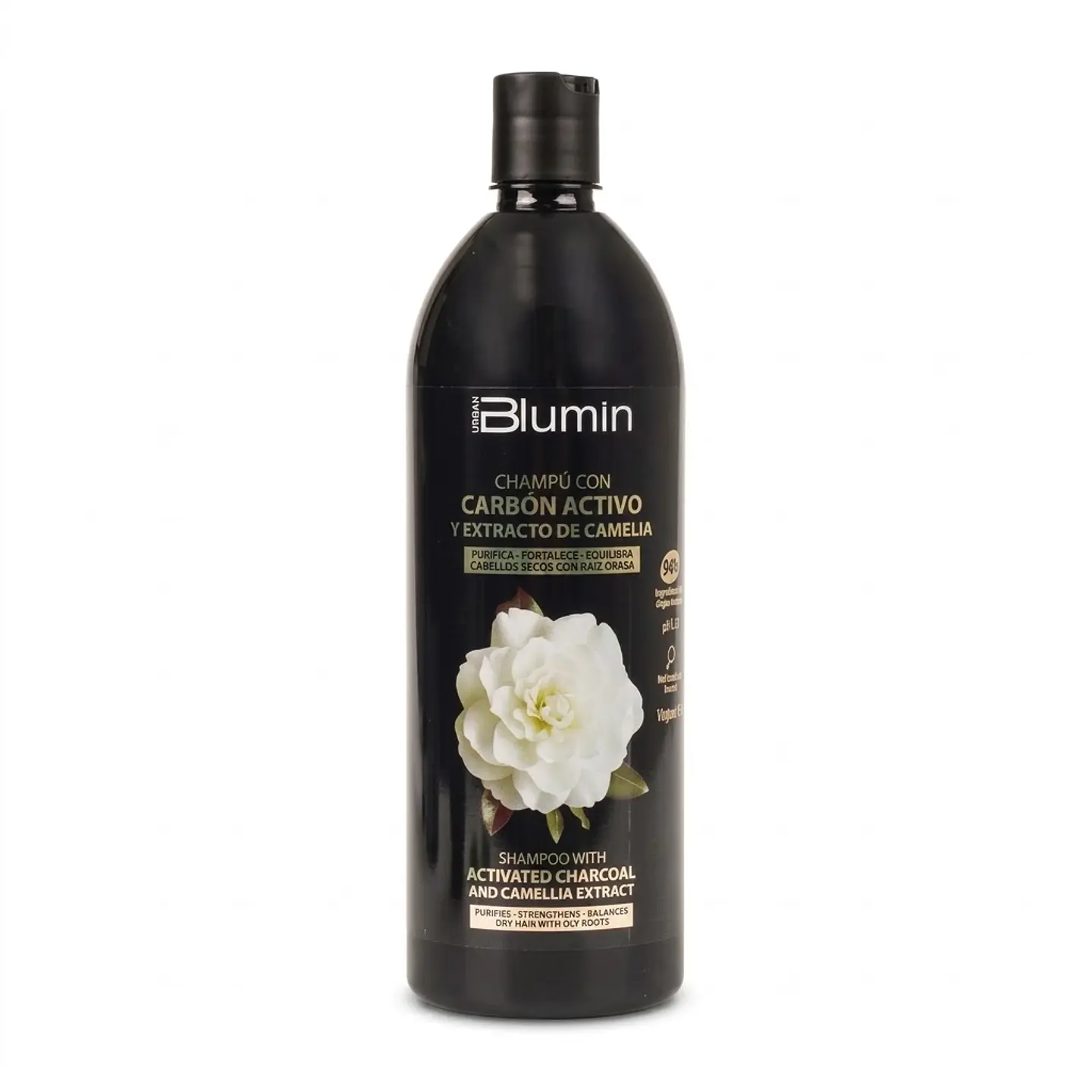 Tahe Blumin Shampoo Carbón Activo 1000ml 1